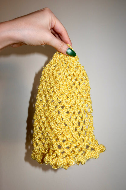 Crochet Headpiece Yellow