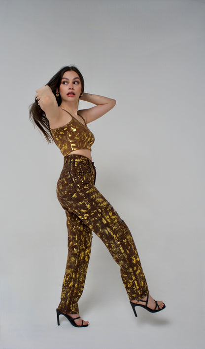 ROCKET GOLD JEANS