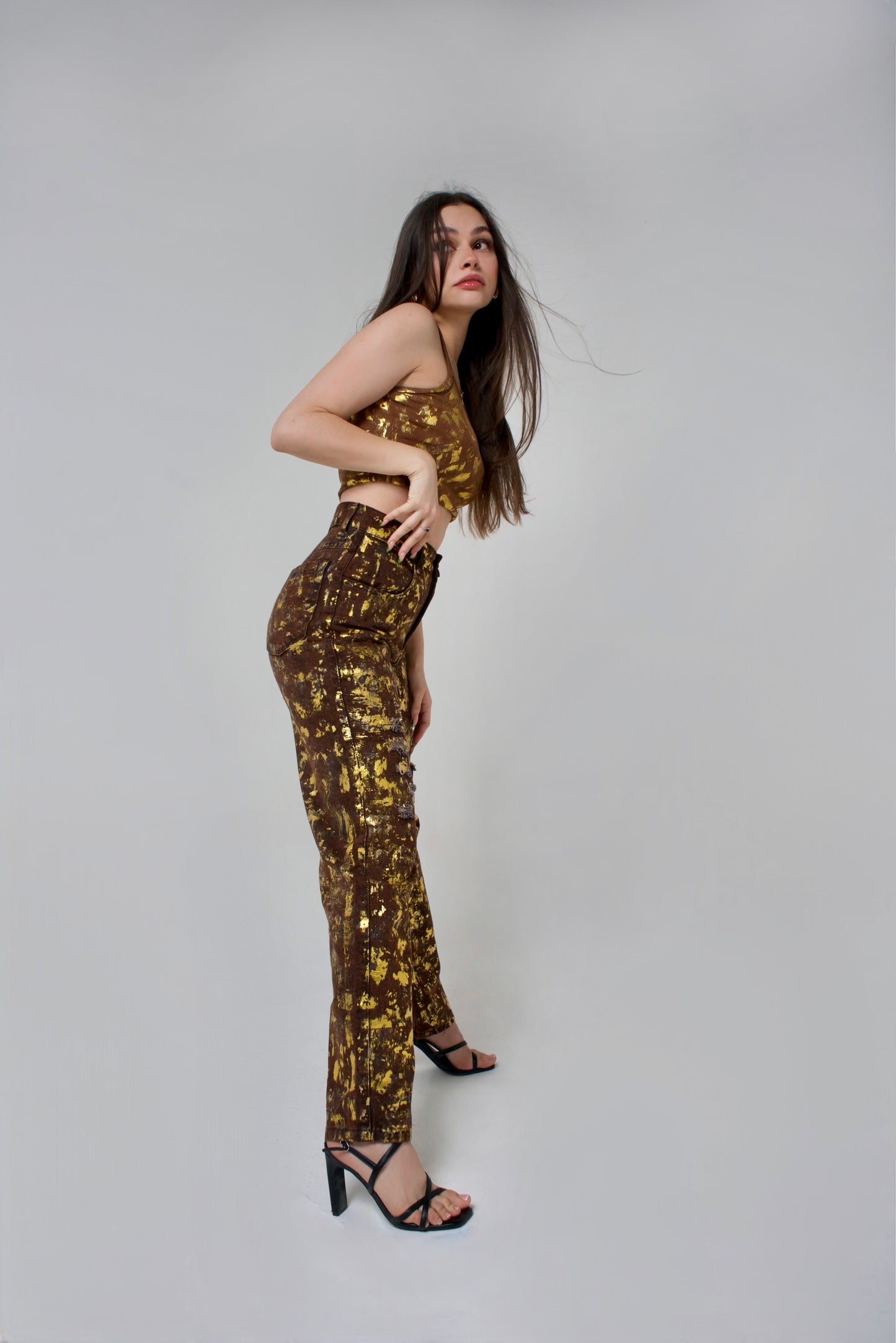 ROCKET GOLD JEANS