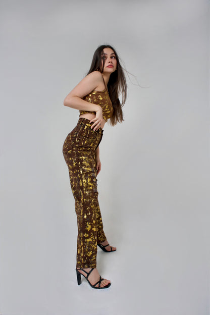 ROCKET GOLD JEANS